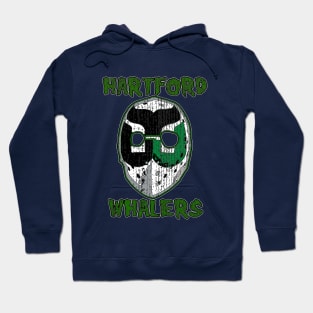 Hartford Whalers Rock Metal Hoodie